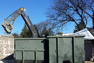Roll of bins for Domestic and recycling purpose